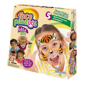Picture of Face Paintoos - Wild Pack - Arts and Crafts - Play Monster