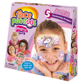 Picture of Face Paintoos - Magical Pack - Arts and Crafts - Play Monster