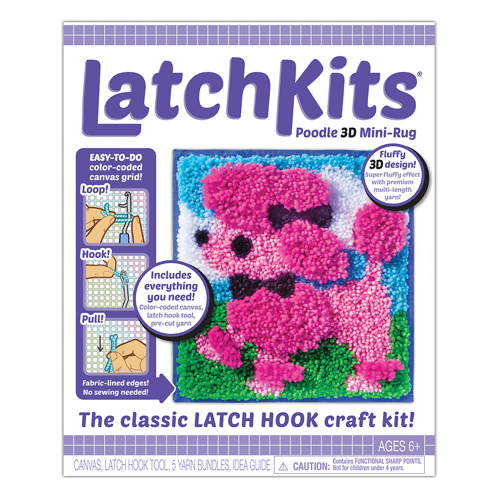 Picture of Latchkits 3D Craft Kits - Poodle 3D - Arts & Crafts - Play Monster