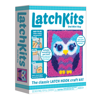 Picture of Latchkits Craft Kits - Owl - Arts & Crafts - Play Monster