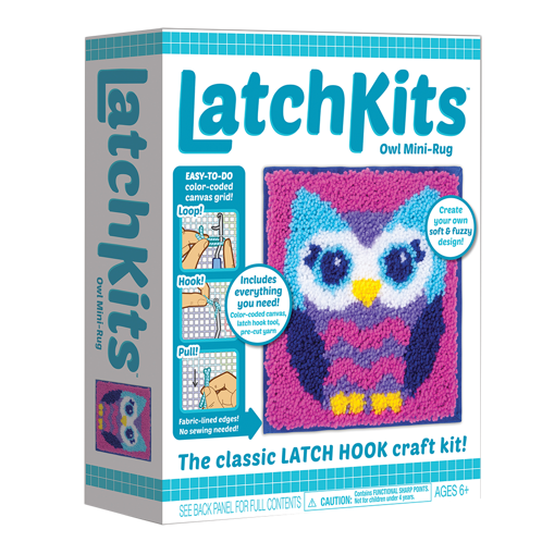 Picture of Latchkits Craft Kits - Owl - Arts & Crafts - Play Monster