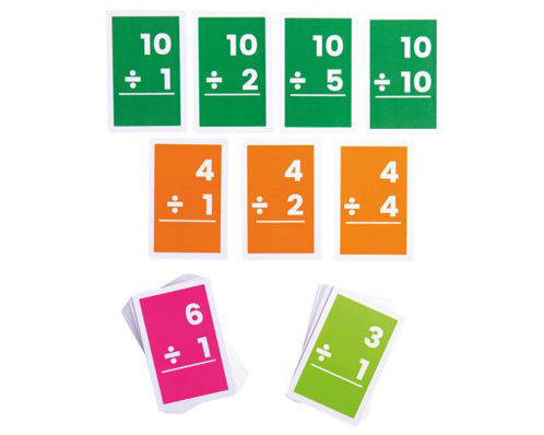 Picture of Flashcards - Divisions 1 to 10