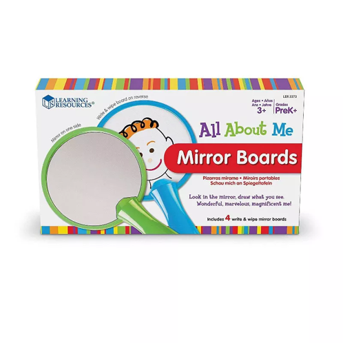 Picture of Learning Resources All About Me Mirror Boards, Set of 4
