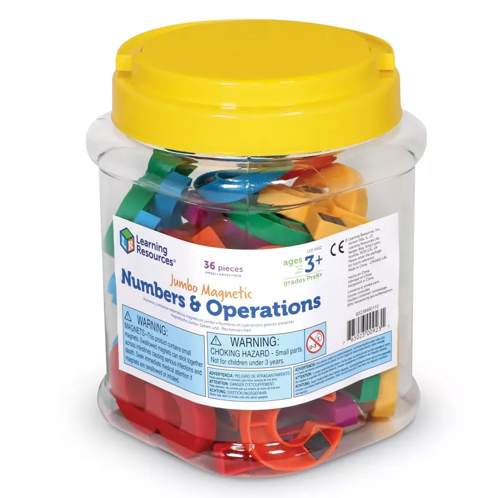 Picture of Jumbo Magnetic Numbers & Operations