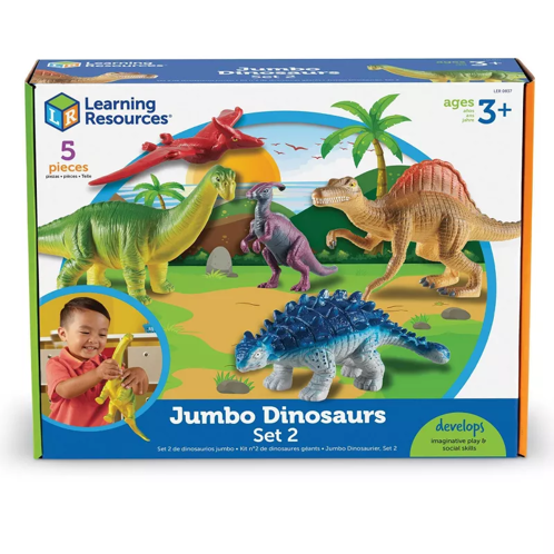 Picture of Learning Resources Jumbo Dinosaurs Set 2