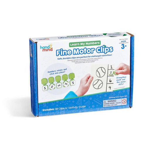 Picture of Hand2 mind Fine Motor Clips ( Learn My Numbers)