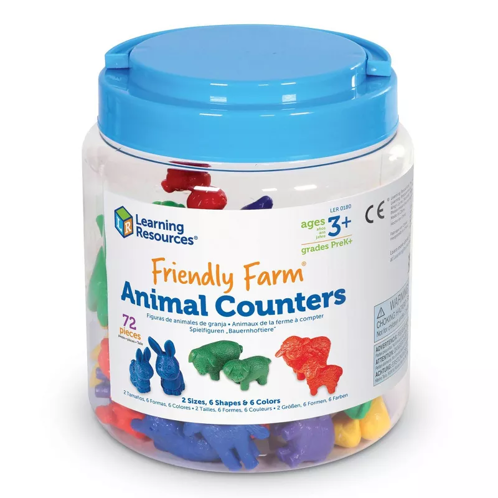Picture of Friendly Farm Animal Counters