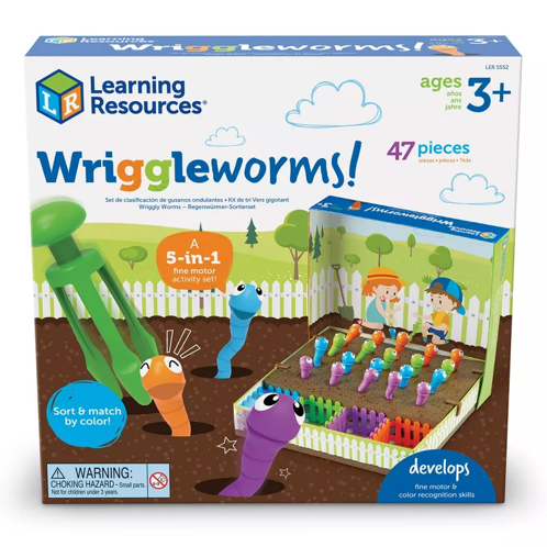 Picture of Wriggleworms Fine Motor Activity Set