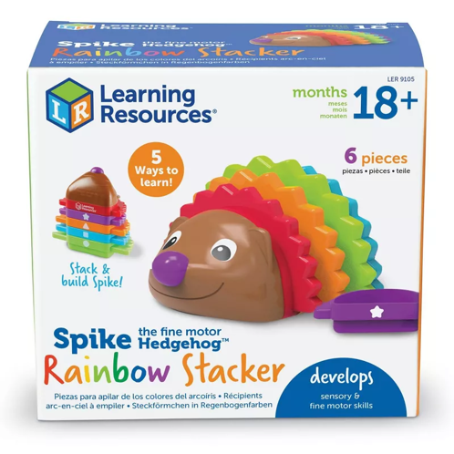 Picture of Spike The Fine Motor Hedgehog Rainbow Stackers