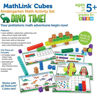 Picture of MathLink Cubes Early Maths Activity Set  Dino Time!