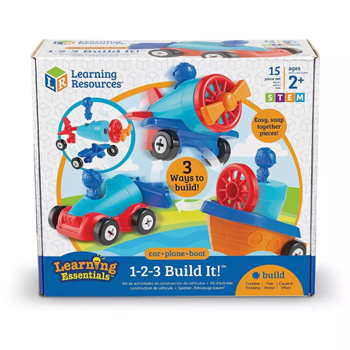 Picture of 1-2-3 Build It! Car-Plane-Boat
