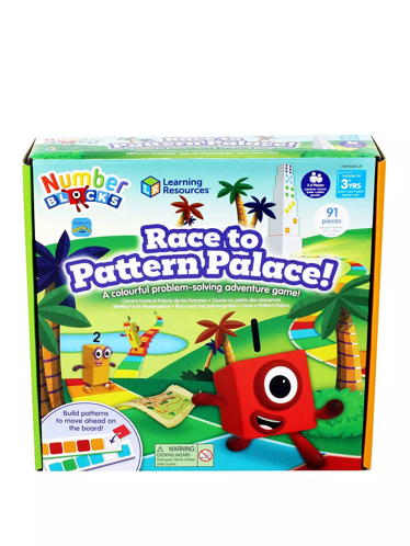 Picture of Race to Pattern Palace Number Blocks