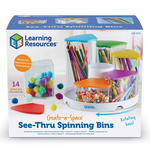 Picture of See-Thru Spinning Bins