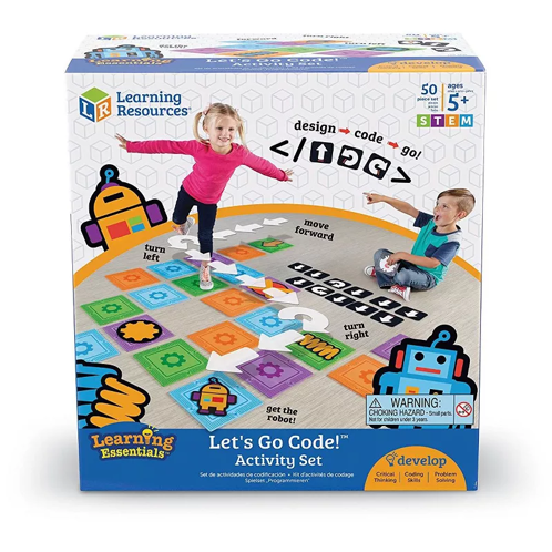 Picture of Let's Go Code!-STEM Toys-Learning Resources  50 Pieces, Ages 5+