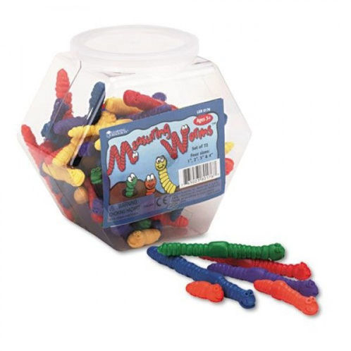 Picture of MEASURING WORMS™, SET OF 72