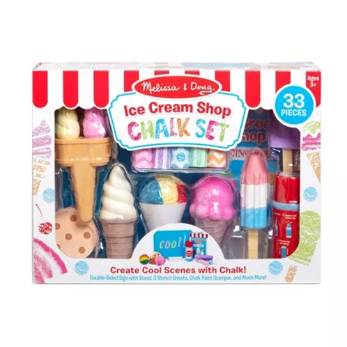 Picture of Ice Cream Shop Chalk Set - Melissa & Doug