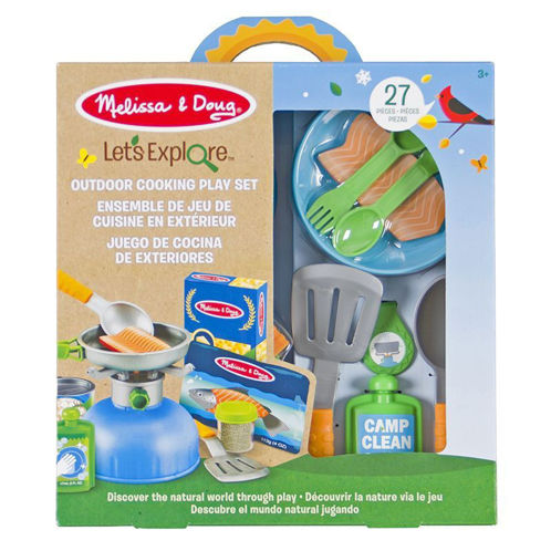 Picture of Let's Explore Outdoor Cooking Play Set - Melissa & doug