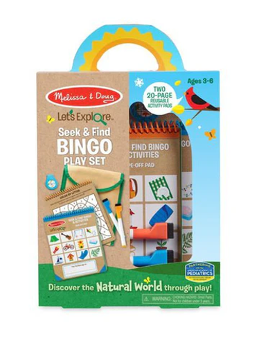 Picture of Let's Explore Seek & Find Bingo Play Set - Melissa & Doug