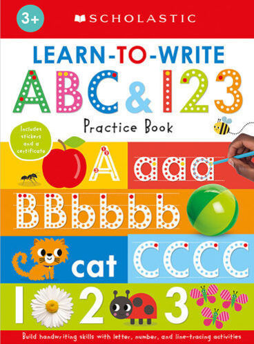Picture of Learn-to-Write ABC & 123 Practice Book - Scholastic