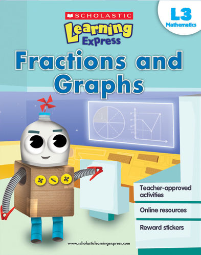 Picture of Fractions and Graphs Scholastic Learning Express - Scholastic