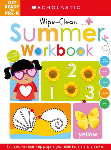 Picture of GET READY FOR PRE-K SUMMER WORKBOOK: SCHOLASTIC EARLY LEARNERS