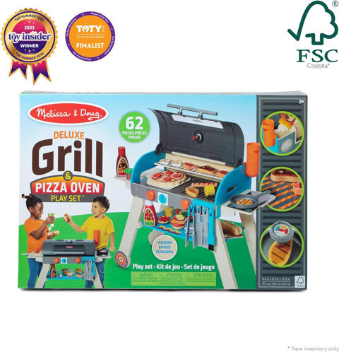 Picture of Grill and Pizza Oven Play Set - Melissa & Doug
