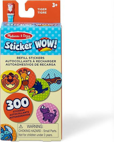 Picture of Sticker Wow Refill Stickers Tiger - Auckland -Melissa & Doug