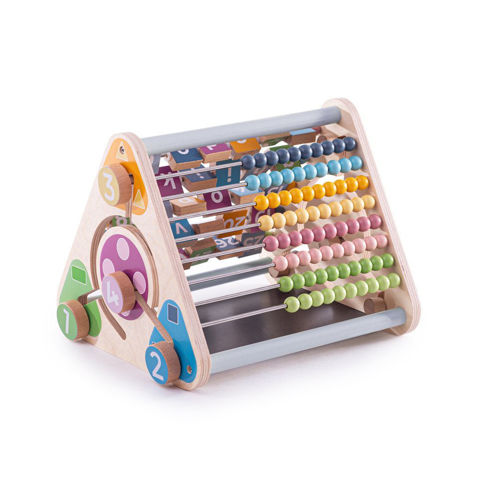 Picture of Bigjigs Toys - 100% FSC® Certified Triangular Activity Centre