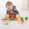 Picture of Mini Farm Playset - BigJigs- Wooden Toys