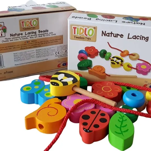 Picture of Tidlo Nature lacing beads