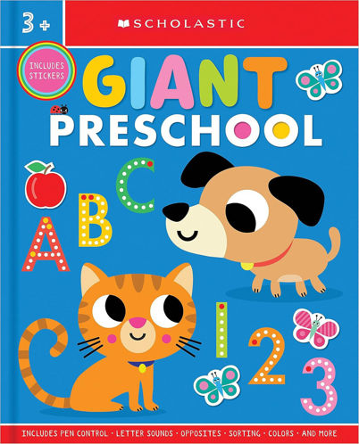 Picture of Giant Preschool ABC 123( includes Stickers)