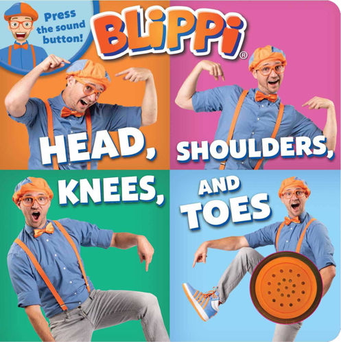 Picture of Blippi: Head, Shoulders, Knees, and Toes (1-Button Sound Book) Board book-Sound Book