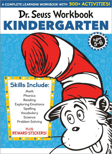 Picture of Dr. Seuss Workbook Kindergarten 300+ stickers