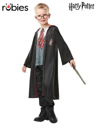 Picture of HARRY POTTER PHOTOREAL PRINTED CHILD ROBE 9-10-Rubies