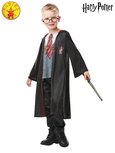 Picture of HARRY POTTER PHOTOREAL PRINTED CHILD ROBE 9-10-Rubies