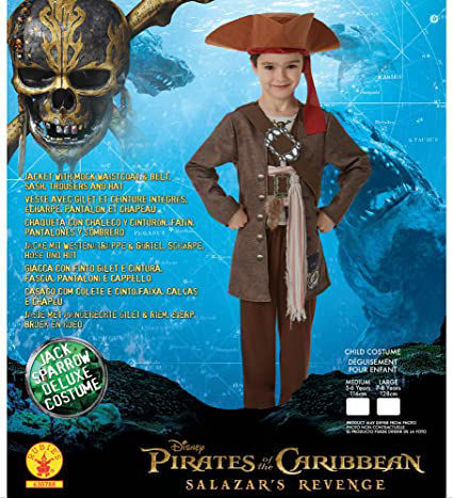Picture of DLX JACK SPARROW (Lrg)