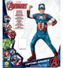 Picture of CAPTAIN AMERICA CLASSIC CORE (Med) Rubies