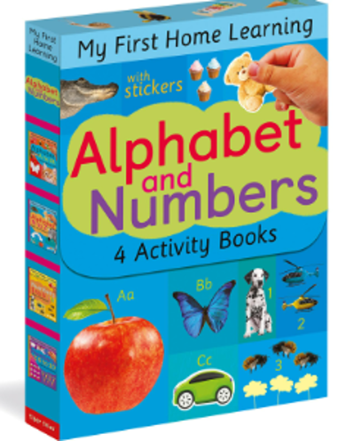 Picture of My First Home Learning with stickers Alphabet and Numbers