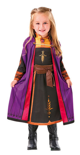 Picture of FROZEN 2-ANNA TRAVEL DRESS CLASSIC  Costume (Tod) 98cm.