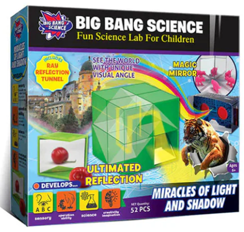 Picture of Big Bang Science. Miracle Of Light And Shadow