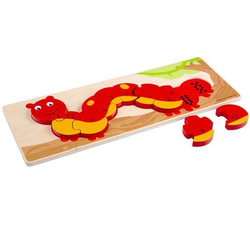 Picture of Caterpillar Number Puzzle
