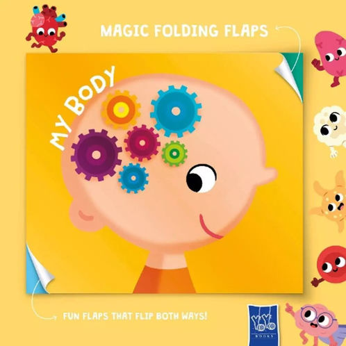 Picture of My Body - Magic Folding Flaps (Board book)