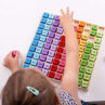 Picture of Number Tray - Bigjigs - Wooden Board Game - Board Games - Educational Toys - Teacher Supplies - Montessori Toys