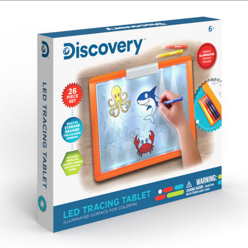 Picture of Discovery Kids Discovery Mindblown Toy Kids Tracing Tablet Led Marker Version