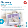 Picture of Discovery Neon Led Glow Drawing Board