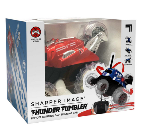 Picture of Sharper Image Toy Rc Monster Spinning Car Red