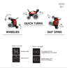 Picture of Sharper Image Toy Rc Monster Spinning Car Red