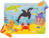 Picture of Bigjigs Toys Wooden Educational Tray Puzzle (Underwater) Chunky Wood Jigsaw