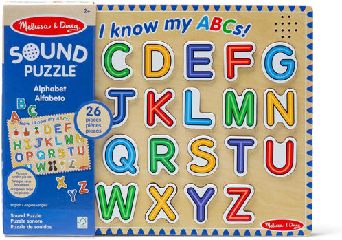 Picture of Melissa & Doug Wooden Alphabet Sound Puzzle
