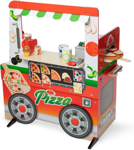 Picture of Melissa & Doug Wooden Pizza Food Truck Activity Center